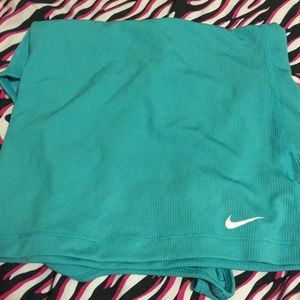 Teal workout shirt